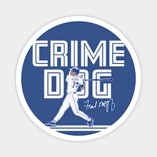 Fred McGriff Crime Dog Toronto Magnet